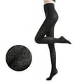 thumbnail image 1 of Deals of Today Prime! Abomasnow Women's Opaque Slimming Tights High Waist Tummy Compression Pantyhose Control Top Footed Tights Silk Stockings, 1 of 5