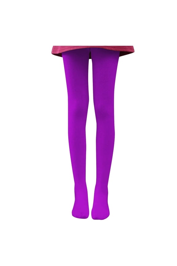 Womens Basic Opaque Footed Tights 80D Soft Solid Color Stretch Pantyhose High Waist Stockings Dance Leggings