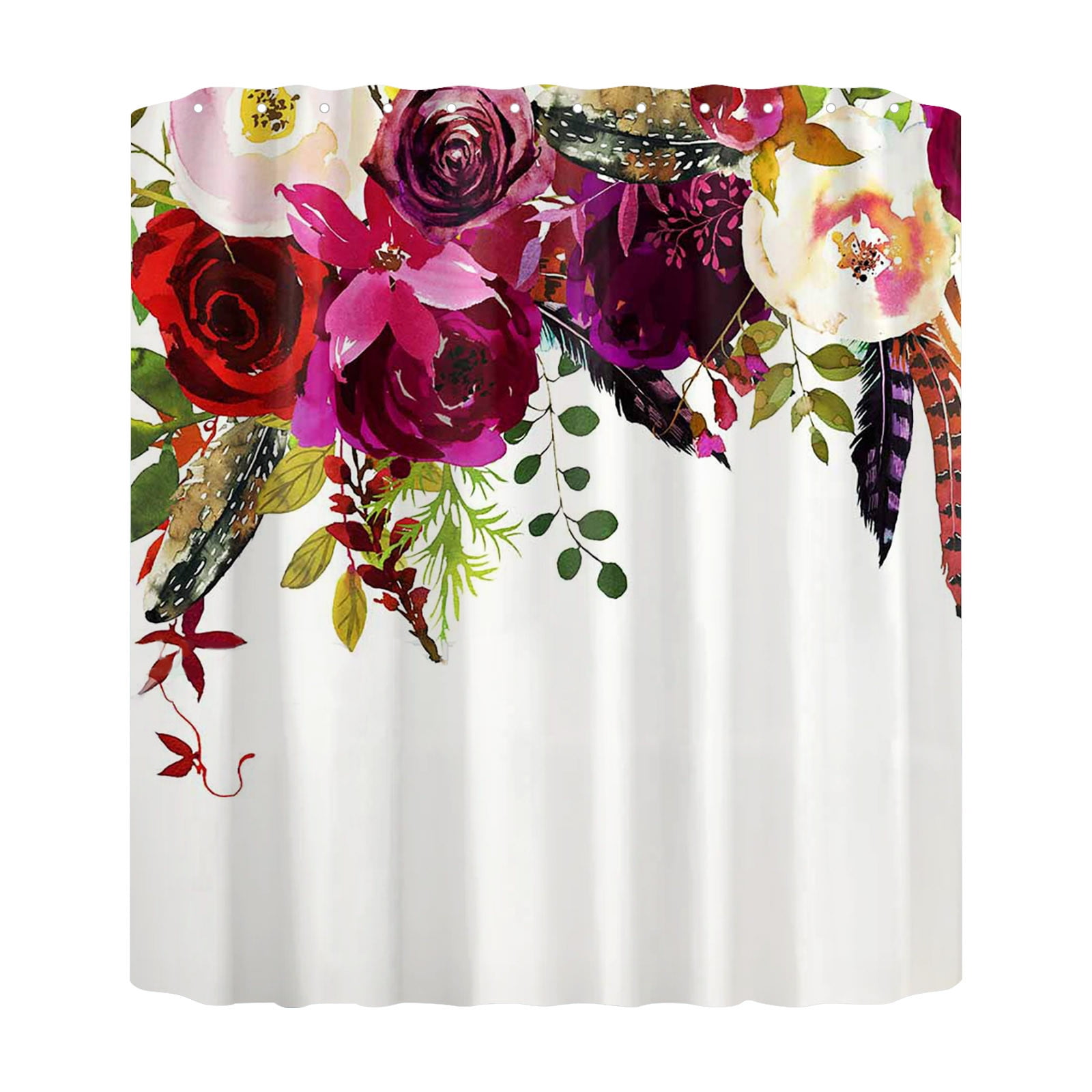 Deals of the Week Clearance Hotel Shower Curtain Hookless Machine ...