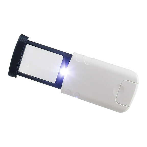 Deals of the Week Clerance Pocket Glass 4X With LED Light For Reading Lighted Low Vision Aid