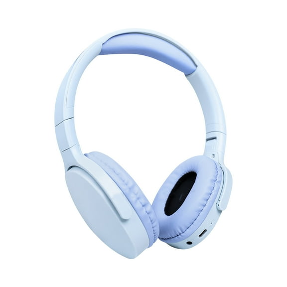 Kids Headphones Bluetooth 5.3 Wireless 60H Play Time Volume Limit 85/110dB Over Ear Foldable Protection Headset/Wired AUX Cord Mic for Children Boy Girl Travel School Phone