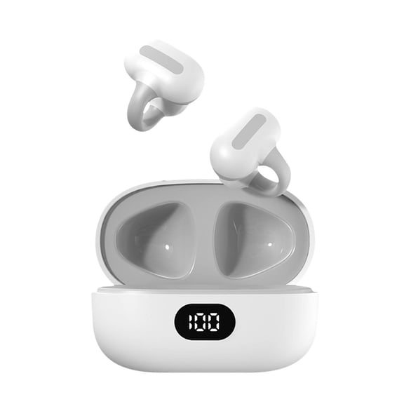 Ultra Open Earbuds, Immersive Audio Open Ear Earbuds, Clip on Earbuds for Comfort, Running Earbuds with OpenAudio for Awareness, Up to 48 Hours of Battery Life