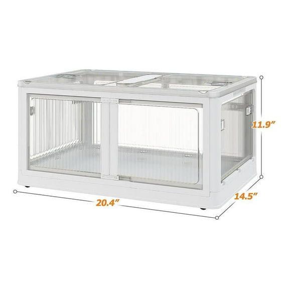 【Dealsforyoudays/Clearance】Raybee Large Capacity Storage Boxes 6 Wheels Giant Stackable Plastic Clothes Container Bins Cabinet Closet Organizer for Bedroom Living Room Garage【FathersDayGift】