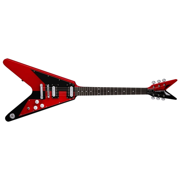Dean 6 String Michael Schenker Retro Electric Guitar - Red/Black