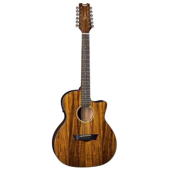 Dean AXcess Series AX E KOA 12 Koa Wood Acoustic Electric 12-String Guitar
