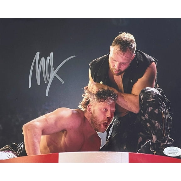 Dean Ambrose Jon Moxley WWE AEW Signed Autographed 8x10 Photo JSA Authen 10