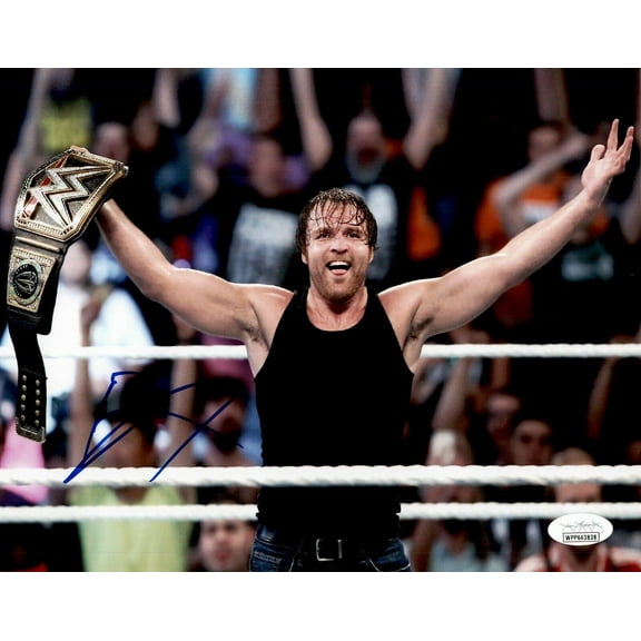 Dean Ambrose Jon Moxley WWE AEW Signed Autographed 8x10 Photo JSA Authen 1