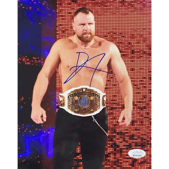 Dean Ambrose Jon Moxley WWE AEW Signed Autographed 8x10 Photo JSA Authen 5