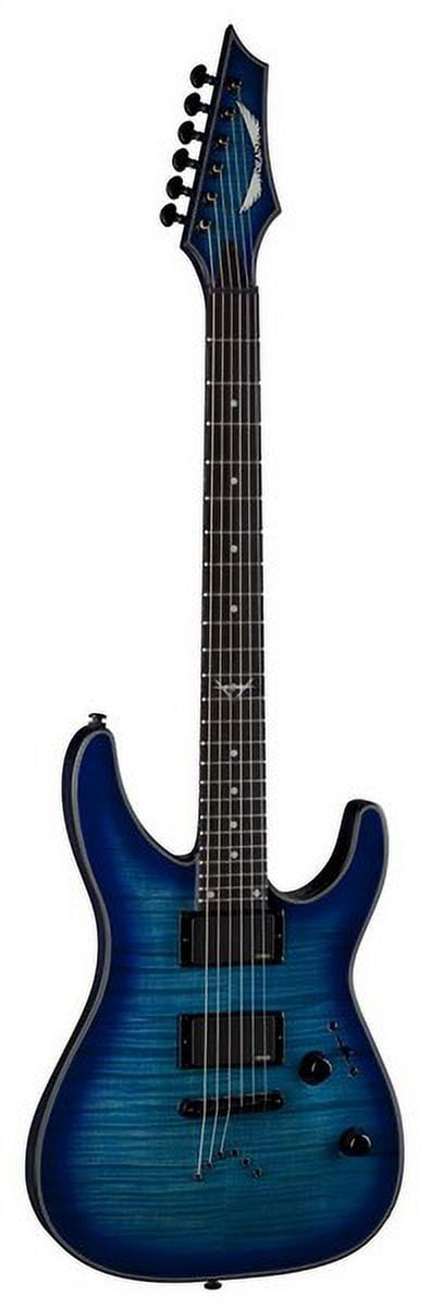 Dean C450 FM TBL Custom 450 Flame Maple Top Trans Blue