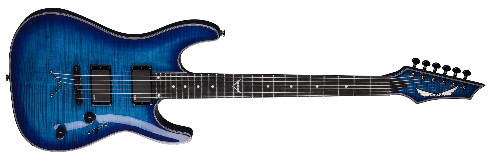 ギター Dean Custom 450 Flame Top EMG Dean Custom 450 Flame Top EMG TBK gitara elektryczna - cena