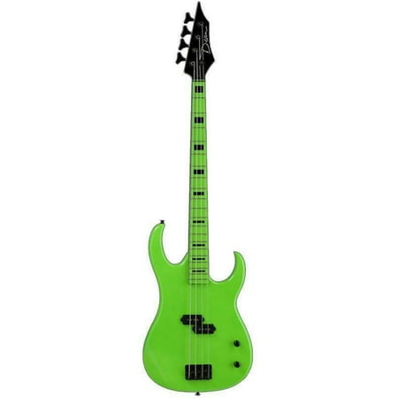 Dean Custom Zone Bass, Nuclear Green