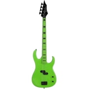 Dean Custom Zone Bass Guitar, Nuclear Green