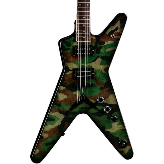 Dean DB CAMO Electric Guitar Dimebag Dime Ml With Camouflage Graphics Dbcamo New