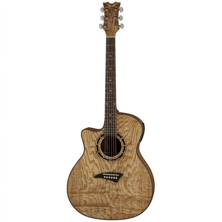 Dean Exotica Quilt Ash Acoustic-Electric - Lefty - Gloss Natural