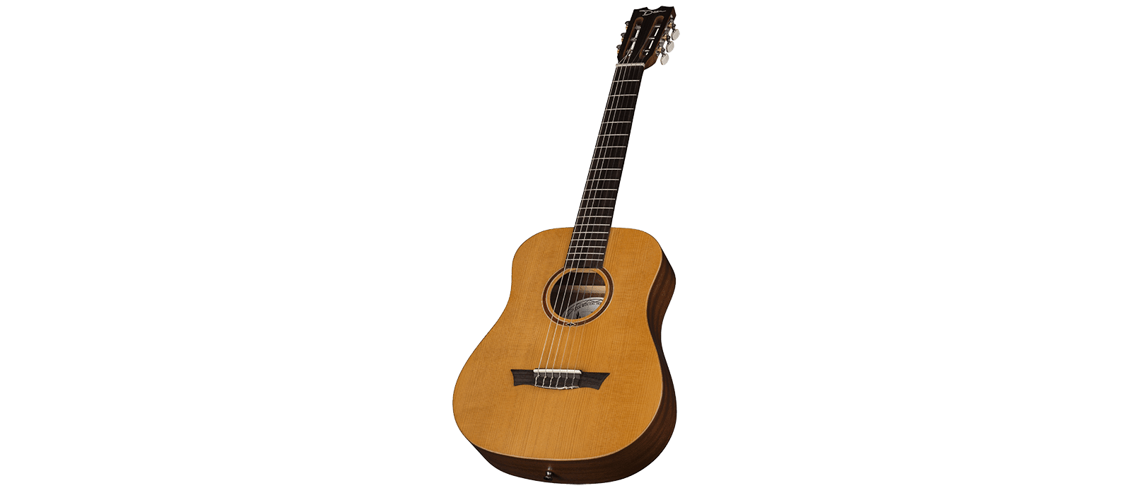 Dean Guitars 6 Strings Flight Nylon Spruce Travel Acoustic Guitar, Right Handed, 8 pounds, 22 in