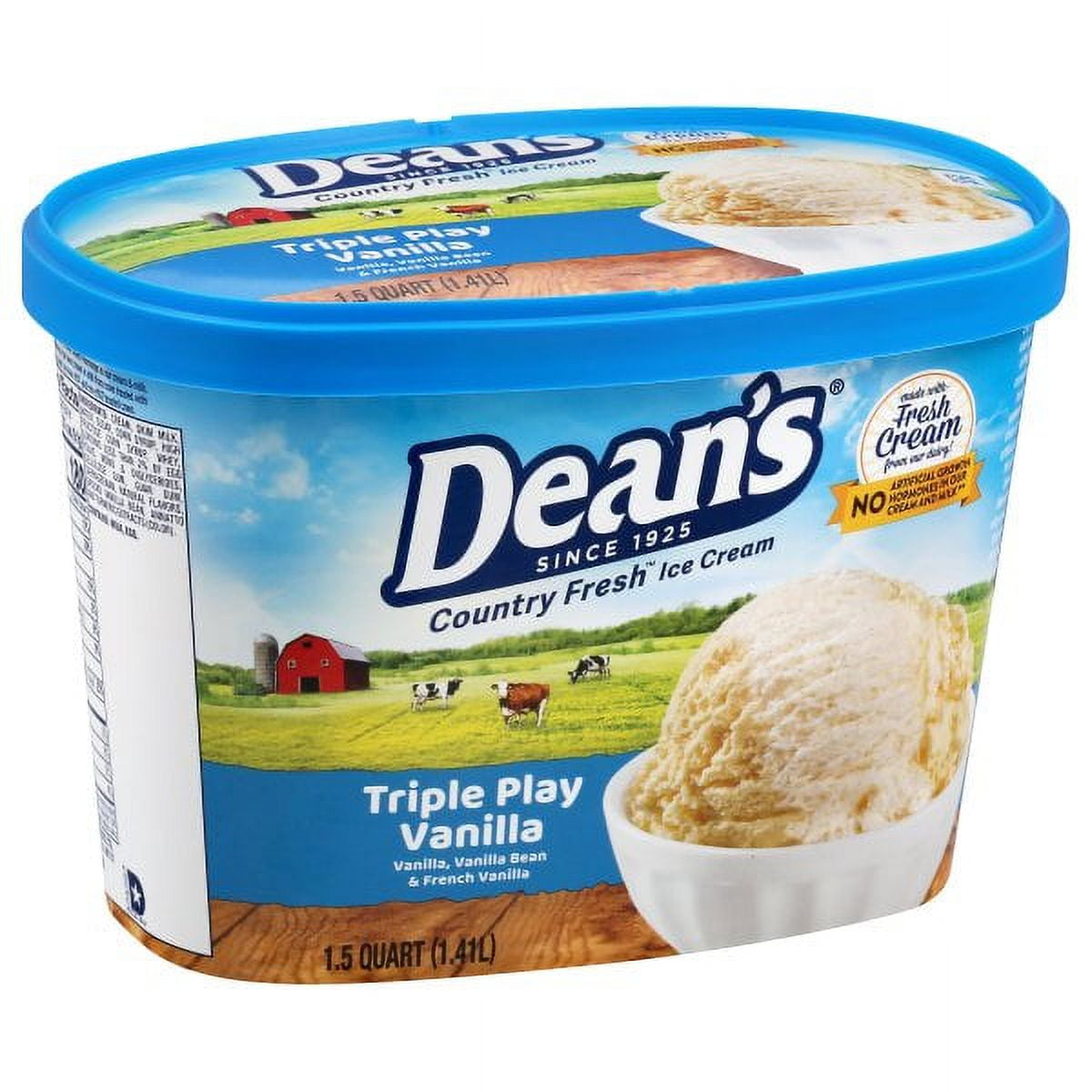 Dean Foods Deans Ctry Fresh Ice Cream 1.5 Qt Walmart