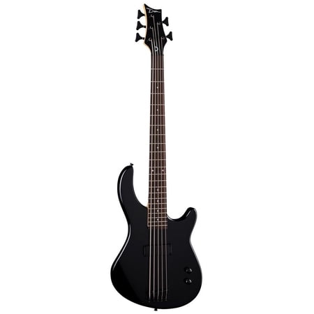 Dean Guitars Edge 09 5 String Electric Bass, Classic Black, EO9 5 CBK