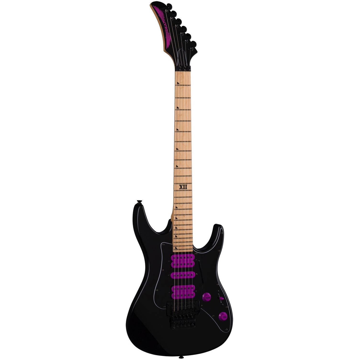 Dean Jacky Vincent JCVX Electric Guitar - Classic Black - Walmart.com
