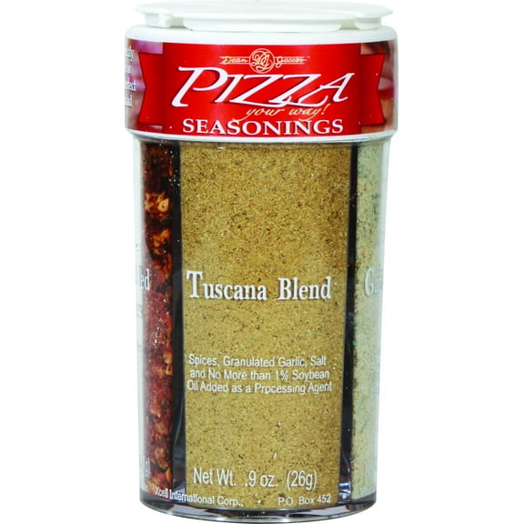 Dean Jacob's 4in1 Pizza Your Way Seasonings, 3.1oz