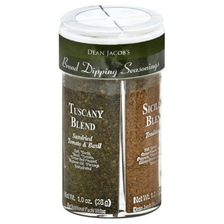 Dean Jacobs Bread Dipping Seasonings, Large, 4.0-Ounce (4 Spice Variety Pack) 6 Pack