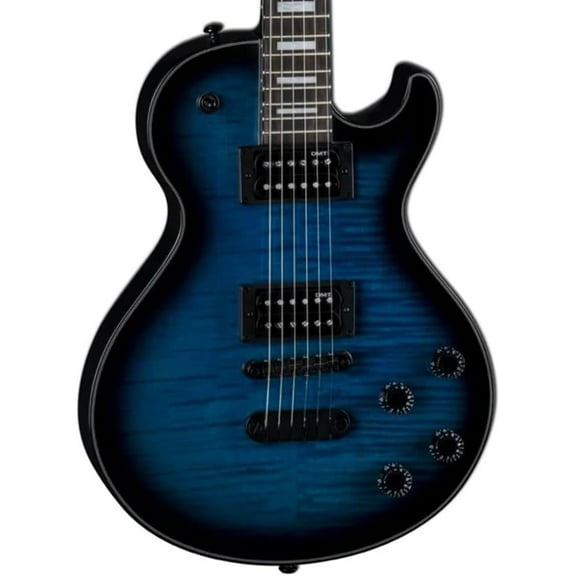 Dean John Connolly Thoroughbred Electric Guitar Trans BlueBurst