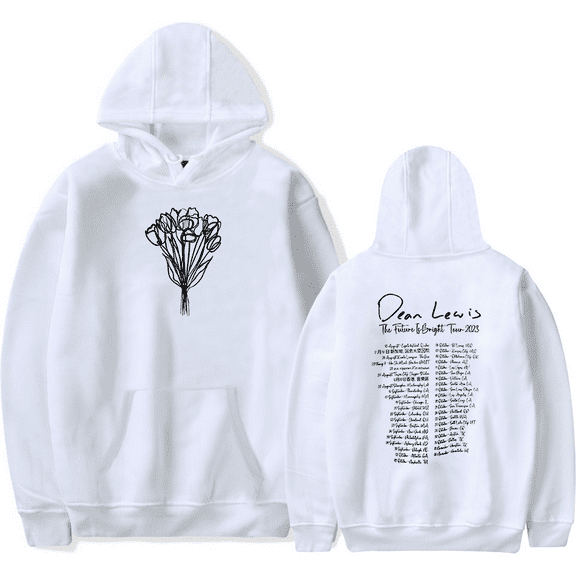 Dean Lewis Merch Hoodie The Future Is Bright Tour 2023 Sweatshirt Women Men Streetwear Pullover