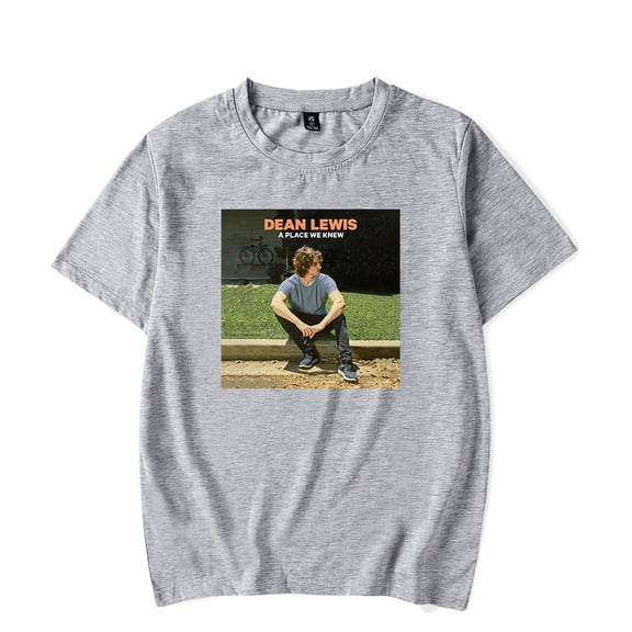 Dean Lewis Merch T-Shirt A Place We Knew Album Cover Short Sleeve Top Tees Women Men Crewneck