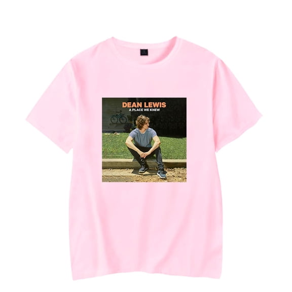 Dean Lewis Merch T-Shirt A Place We Knew Album Cover Short Sleeve Top Tees Women Men Crewneck
