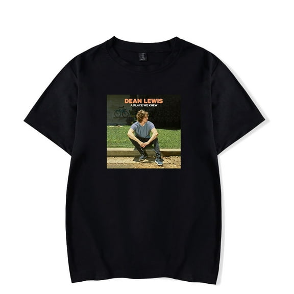 Dean Lewis Merch T-Shirt A Place We Knew Album Cover Short Sleeve Top Tees Women Men Crewneck