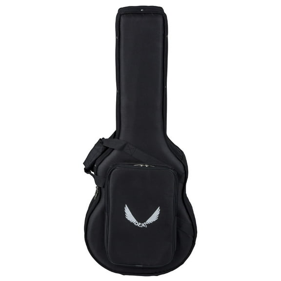 Dean Lightweight Mini Acoustic Guitar Case with Logo - Black Color (LL MINI)