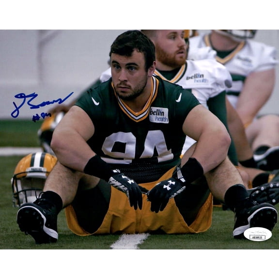 Dean Lowry Signed Autographed 8X10 Photo Packers JSA AB54925