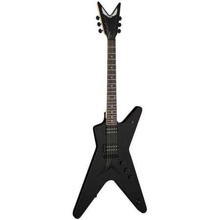 Dean MLX CBK Electric Guitar Chrome Hardware W/ Classic Black Finish Mlxcbk New