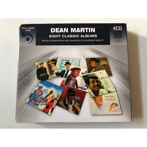 Dean Martin Eight Classic Albums / Digitally Remastered And Enhanced For Superior Quality / Real Gone Jazz / Real Gone 4x Audio CD / RGJCD406