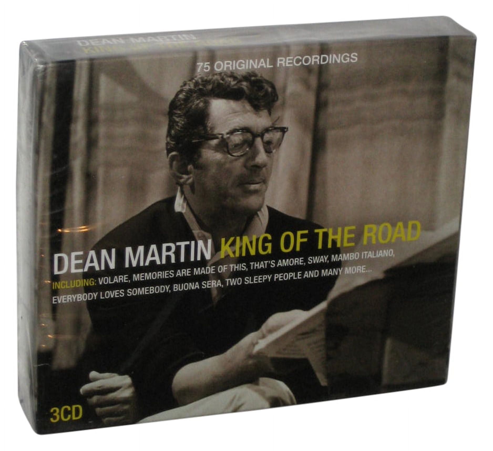 Dean Martin King Of The Road Lyrics Dean Martin King of The Road (2009) Audio Music 3CD Box Set - Walmart.com