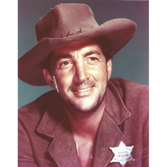 Dean Martin and Jerry Lewis Posed in Cowboy Outfit Portrait Photo Print (24 x 30)