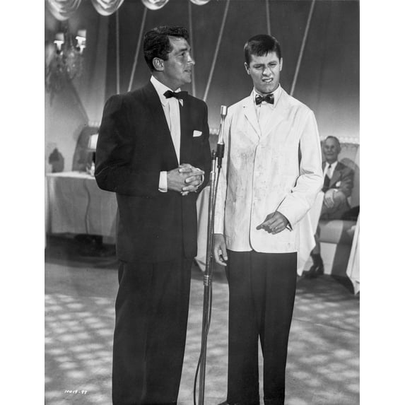 Dean Martin and Jerry Lewis Scene with Two Men in a Formal Attire Photo Print (8 x 10)
