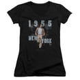 thumbnail image 1 of Dean - New York 1955 - Juniors Cap Sleeve V-Neck Shirt - Small, 1 of 2