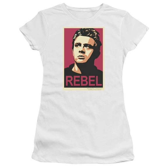 Dean - Rebel Campaign - Juniors Teen Girls Cap Sleeve Shirt - XX-Large
