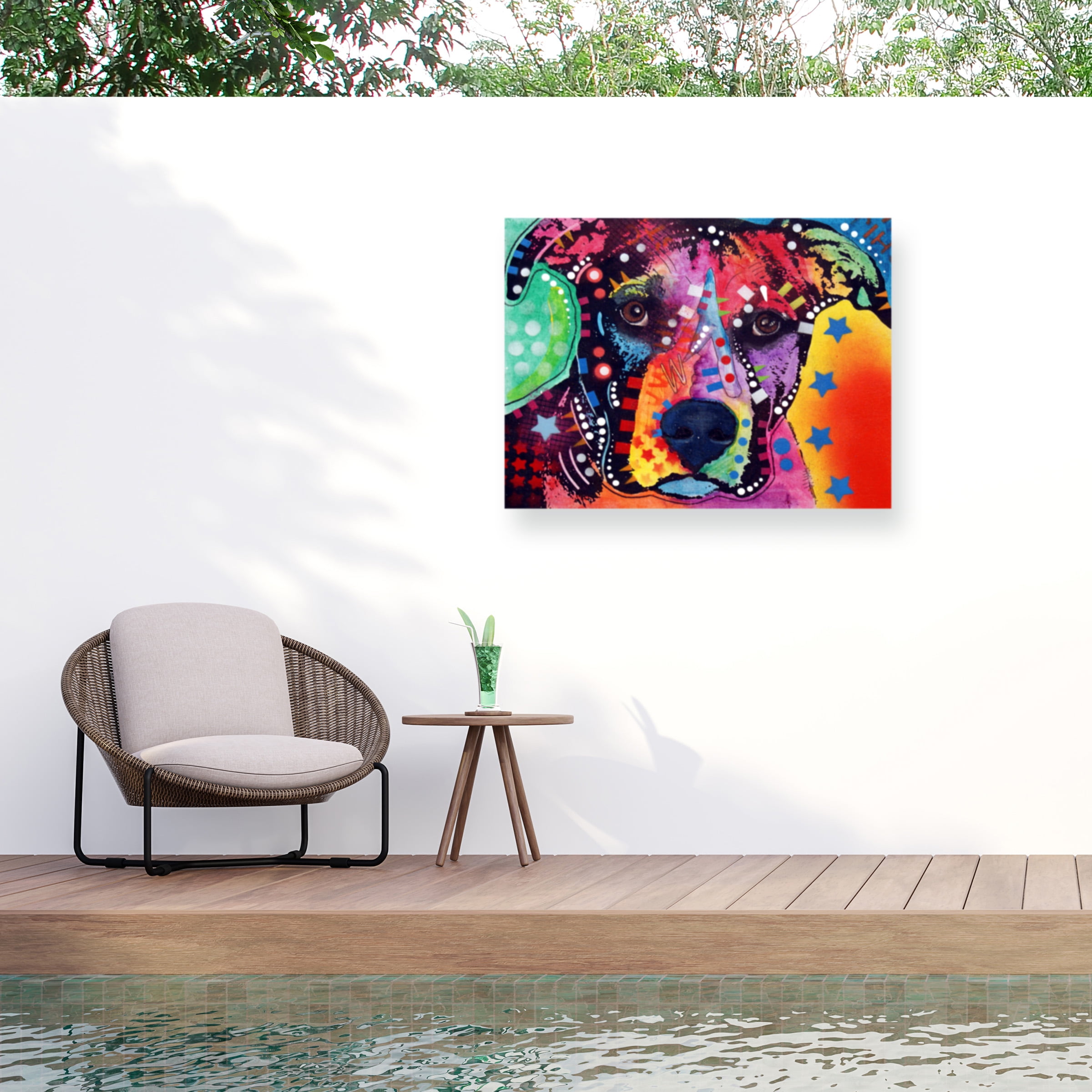 Dean Russo 'B1' Outdoor Canvas
