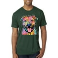 thumbnail image 1 of Dean Russo Best Dog Dog Lover Mens Premium Tri Blend T-Shirt, Forest Green, Large, 1 of 6