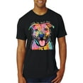 thumbnail image 1 of Dean Russo Best Dog Dog Lover Mens Premium Tri Blend T-Shirt, True Black, Small, 1 of 6