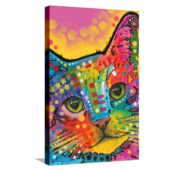 Dean Russo - Cat Canvas Wall Poster, 14.725" x 22.375"