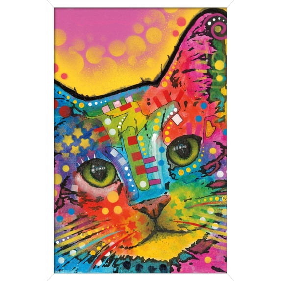 Dean Russo - Cat Wall Poster, 14.725" x 22.375", Framed