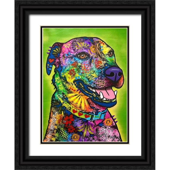 Dean Russo Collection 11x14 Black Ornate Wood Framed with Double Matting Museum Art Print Titled - Photo Jan 28-5 15 35 PM