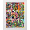 thumbnail image 1 of Dean Russo Collection 11x14 White Modern Wood Framed Museum Art Print Titled - Nine Up of Jungle Wild, 1 of 4