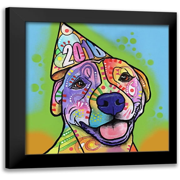 Dean Russo Collection 12x12 Black Modern Framed Museum Art Print Titled - Calendar Roxy