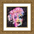 thumbnail image 1 of Dean Russo Collection 12x12 Gold Ornate Wood Framed with Double Matting Museum Art Print Titled - Marilyn Monroe, 1 of 4
