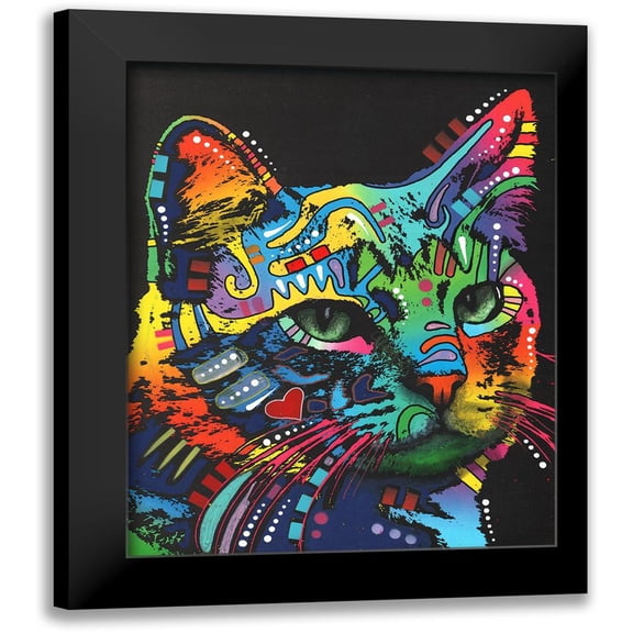 Dean Russo Collection 12x14 Black Modern Framed Museum Art Print Titled - Debate