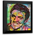 thumbnail image 1 of Dean Russo Collection 12x14 Black Modern Framed Museum Art Print Titled - Elvis, 1 of 5