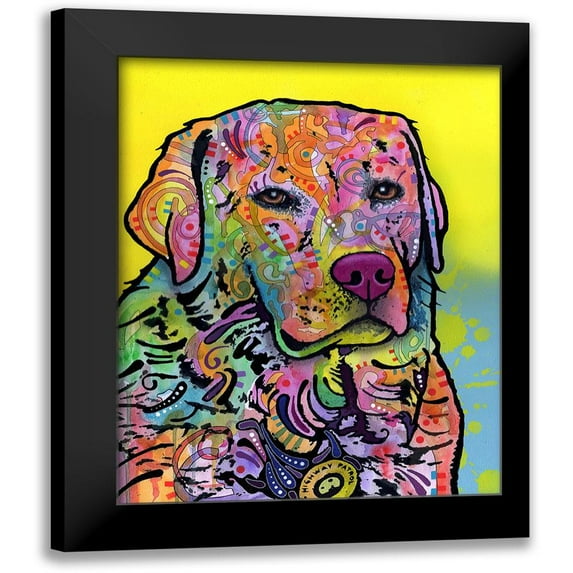 Dean Russo Collection 12x14 Black Modern Framed Museum Art Print Titled - Goose